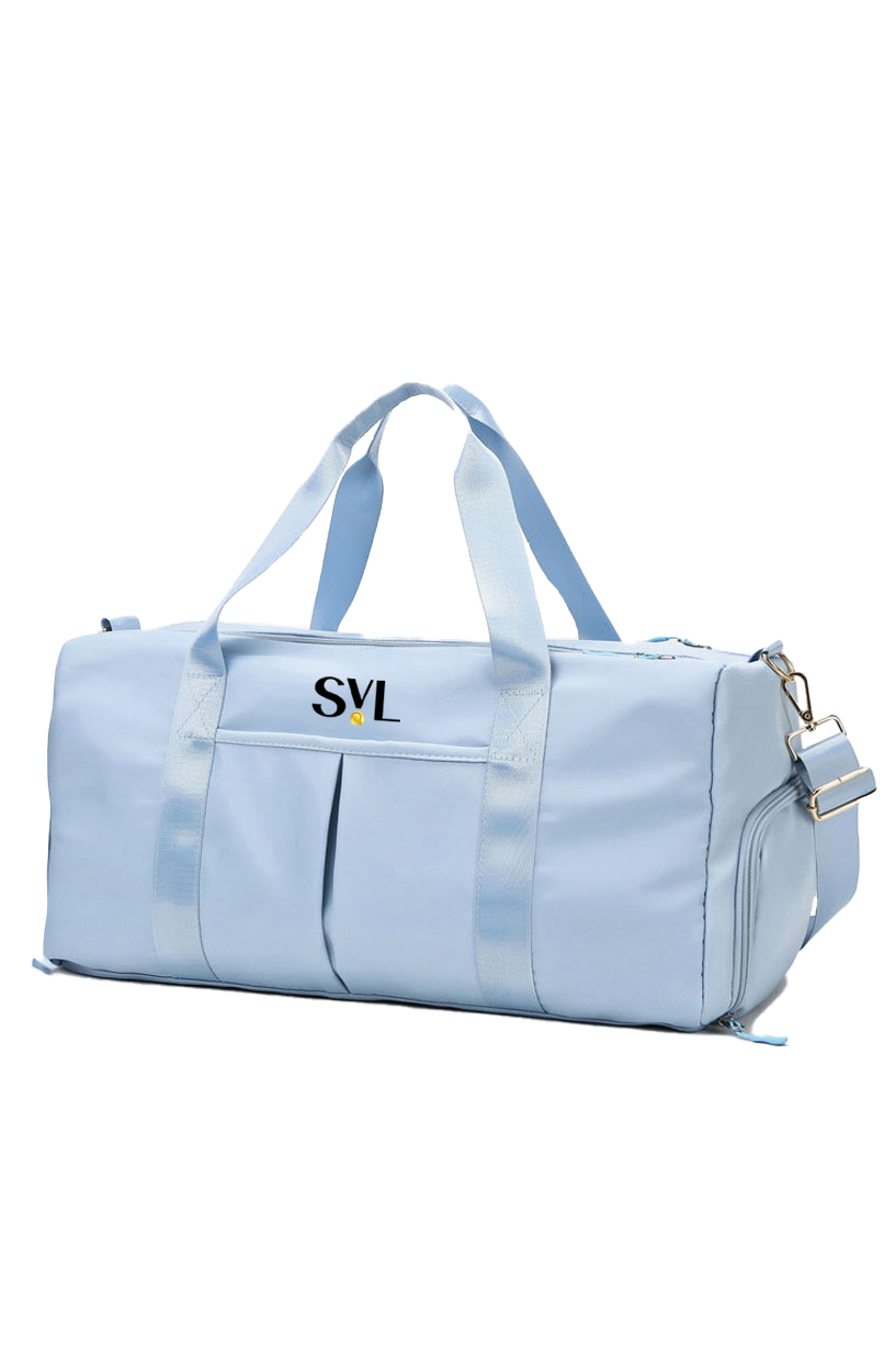 SVL Padel & Gym Bag in blue, offering spacious compartments, durable straps, and a sleek design to carry all your padel essentials with ease