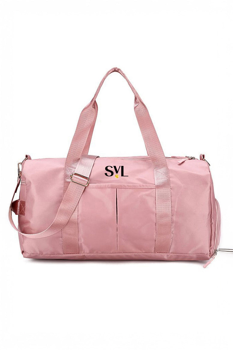 SVL Padel & Gym Bag in pink, offering spacious compartments, durable straps, and a sleek design to carry all your padel essentials with ease