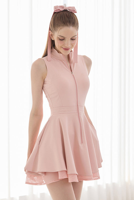 Wiktoria Dress Flared Sport Elegance | SVL Padel