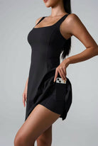 Sweet Swirl Dress Flared Skirt & Built-In Shorts | SVL Padel