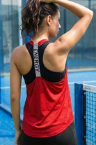 Yasmine T-Shirt Sleeveless Mesh Performance | SVL Padel
