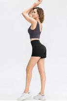 SVL black shorts Cloud Comfort styled for padel and tennis performance