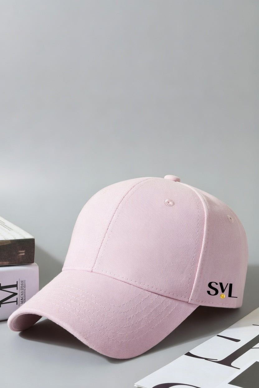 SVL Classic Cap in pink, women’s adjustable padel and tennis sports hat