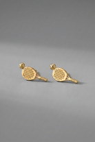 SVL padel earrings with a padel racket and padel ball perfect gift for padel players